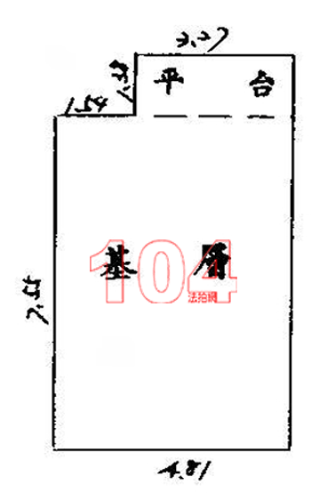 鳳山區武營路52巷70弄20號3層樓 房屋平面圖圖片